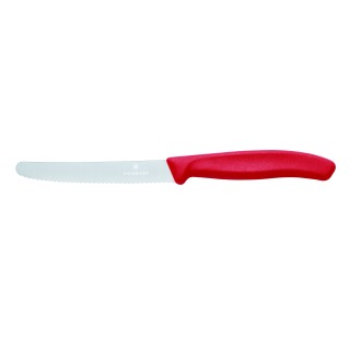 Victorinox Tomato Utility Knife Serrated Edge 11cm Red